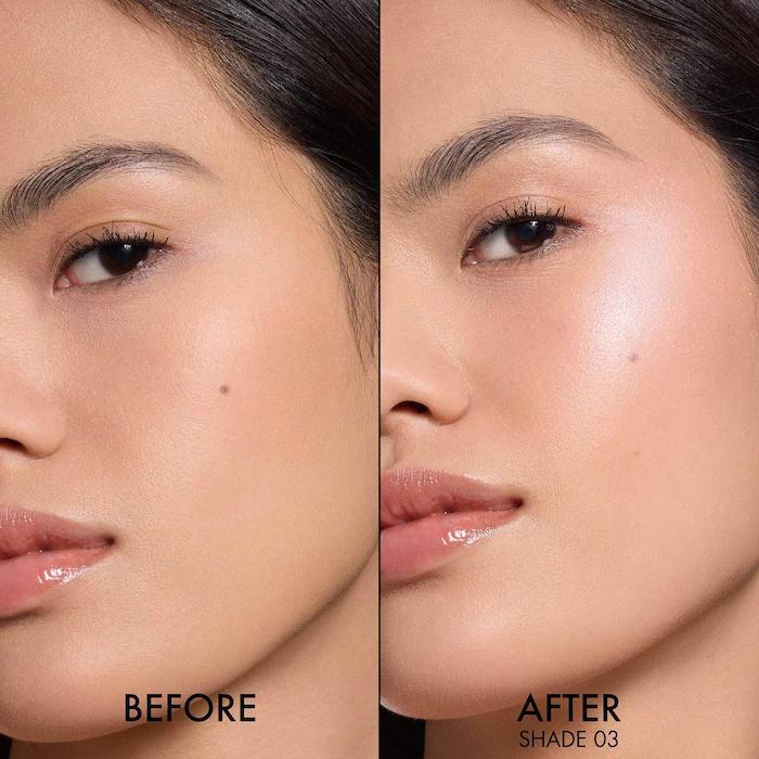 DIOR Forever Glow Luminizer: Radiant Face Highlighter, shade swatch 6 of 10, for a luminous glow.