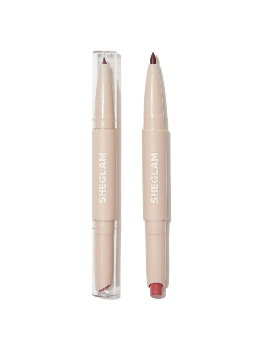 Sheglam GLAM 101 LIPSTICK & LINER DUO - BERRY WHIP