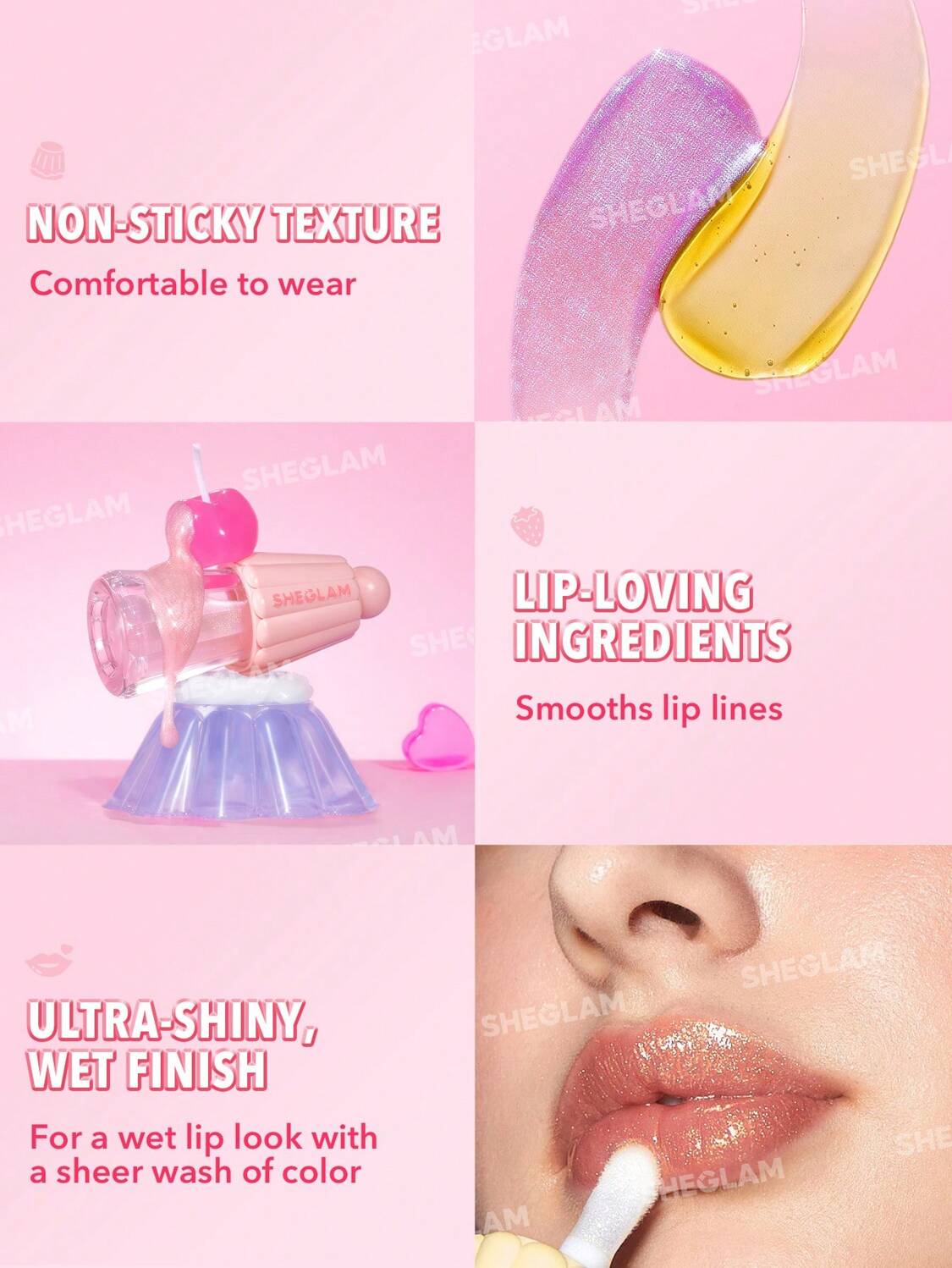 Sheglam (Jelly Wow Hydrating Lip Oil)