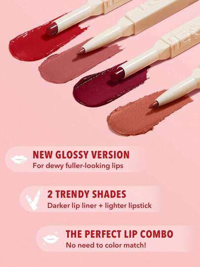 Glam 101 Sheer Tinted Lipstick & Liner Duo