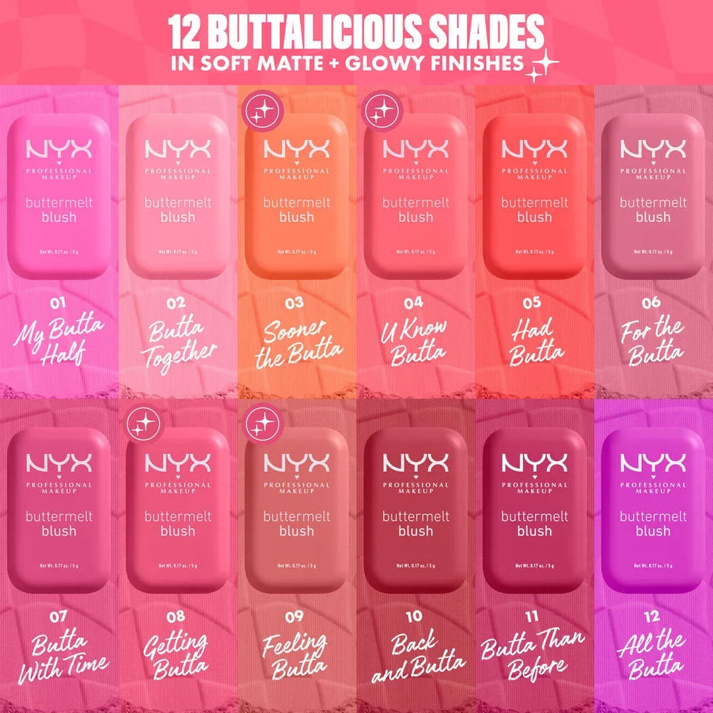NYX Buttermelt Blush - Image 3