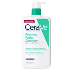 CeraVe Foaming Facial Cleanser, Face Wash for Oily Skin, 19oz | Skin Care with Hyaluronic Acid & Niacinamide, Makeup Remover, Daily Face Wash For Men & Women, Fragrance Free, Oil Control