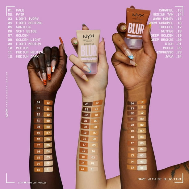 NYX BLUR Bare With Me Tint Foundation - Image 3