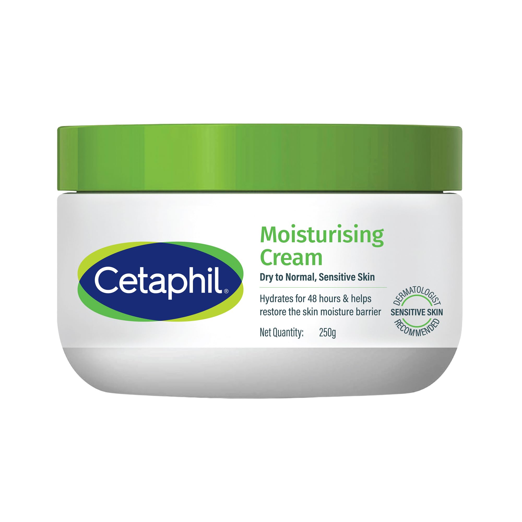 Cetaphil Moisturizing Cream for Sensitive Skin, Fragrance Free, 3 oz, 3 ct | Face & Body Cream, Dry To Very Dry Skin, Non-Comedogenic, Fragrance Free, Dermatologist Recommended, Value 3-Pack