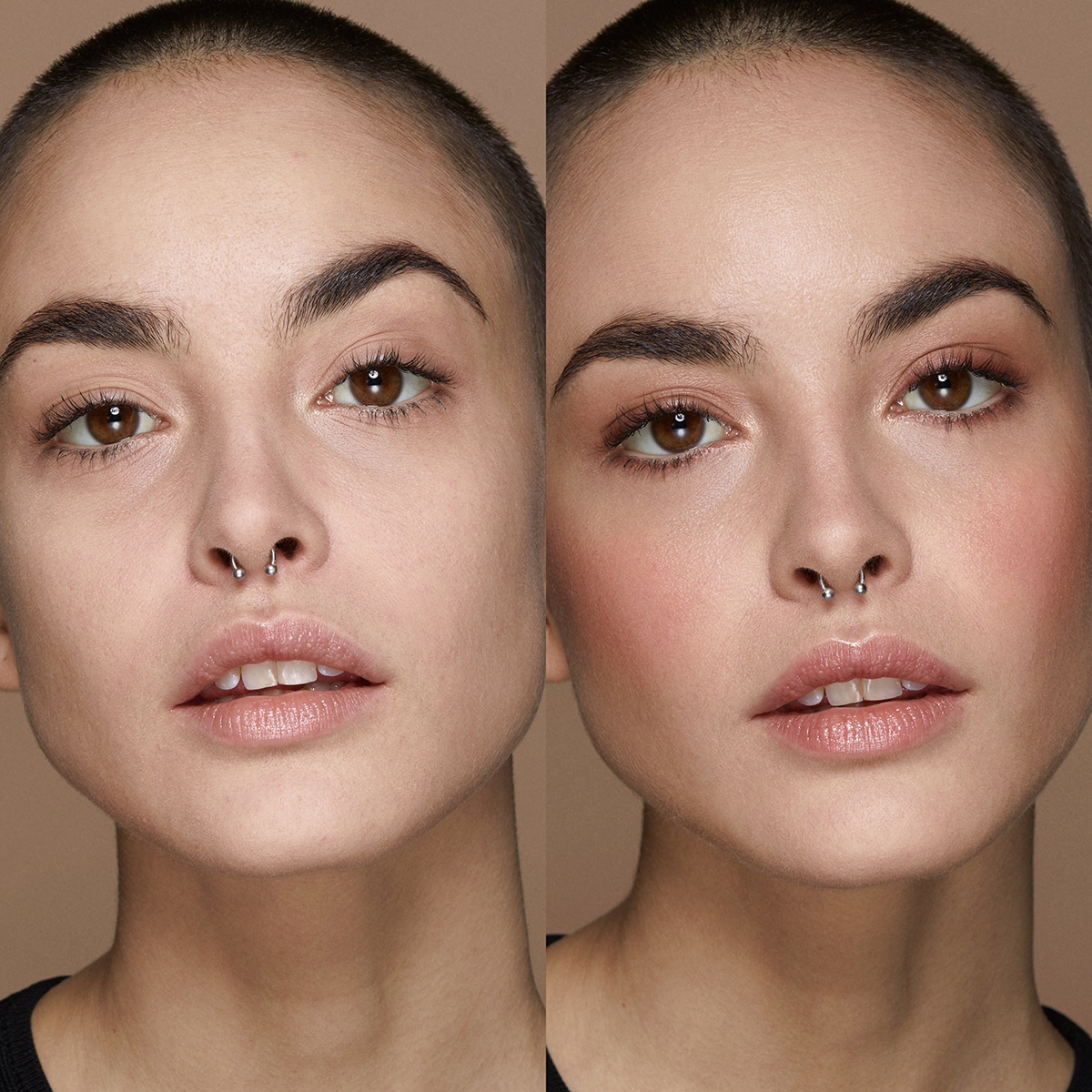 Velvet Cream Blush Stick, blendable, radiant finish. Image 6 of 28.