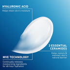 CeraVe Moisturizing Cream, Face Moisturizer & Body Cream, Skin care, 19oz | Hyaluronic Acid For Instant Hydration, Skin Barrier Repair, Ceramide Moisturizer, Fragrance Free, Non-Comedogenic, Daily Use