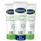 Cetaphil Moisturizing Cream for Sensitive Skin, Fragrance Free, 3 oz, 3 ct | Face & Body Cream, Dry To Very Dry Skin, Non-Comedogenic, Fragrance Free, Dermatologist Recommended, Value 3-Pack