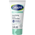 Cetaphil Gentle Clear Mattifying Acne Face Moisturizer, Salicylic Acid, 3oz | Salicylic Acid Moisturizer, Non-Comedogenic, Hydrates Sensitive Acne-Prone Skin, Oil Control, Gentle Skincare, 3 oz