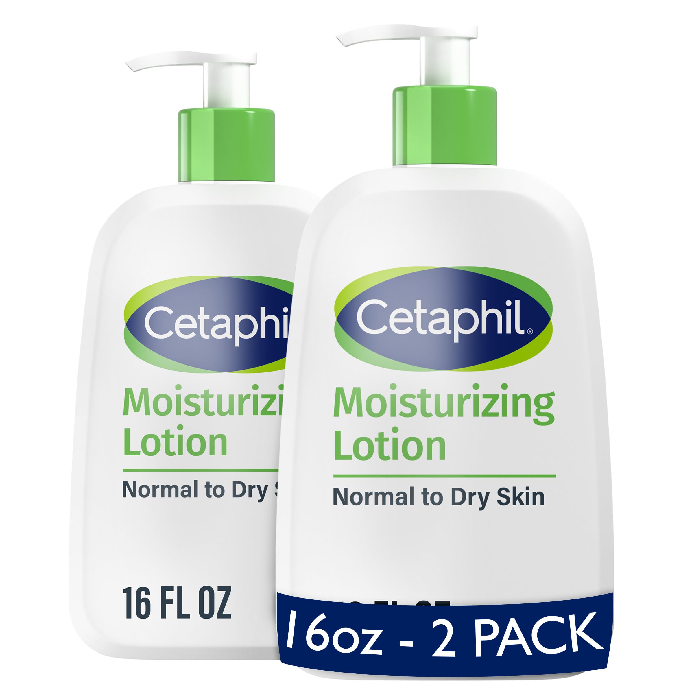 Cetaphil Moisturizing Face & Body Lotion, Sensitive Skin, 20oz | Fragrance-Free, Hypoallergenic, Non-Comedogenic, Hydrates Dry Sensitive Skin, Dermatologist Recommended, Large 20 Oz