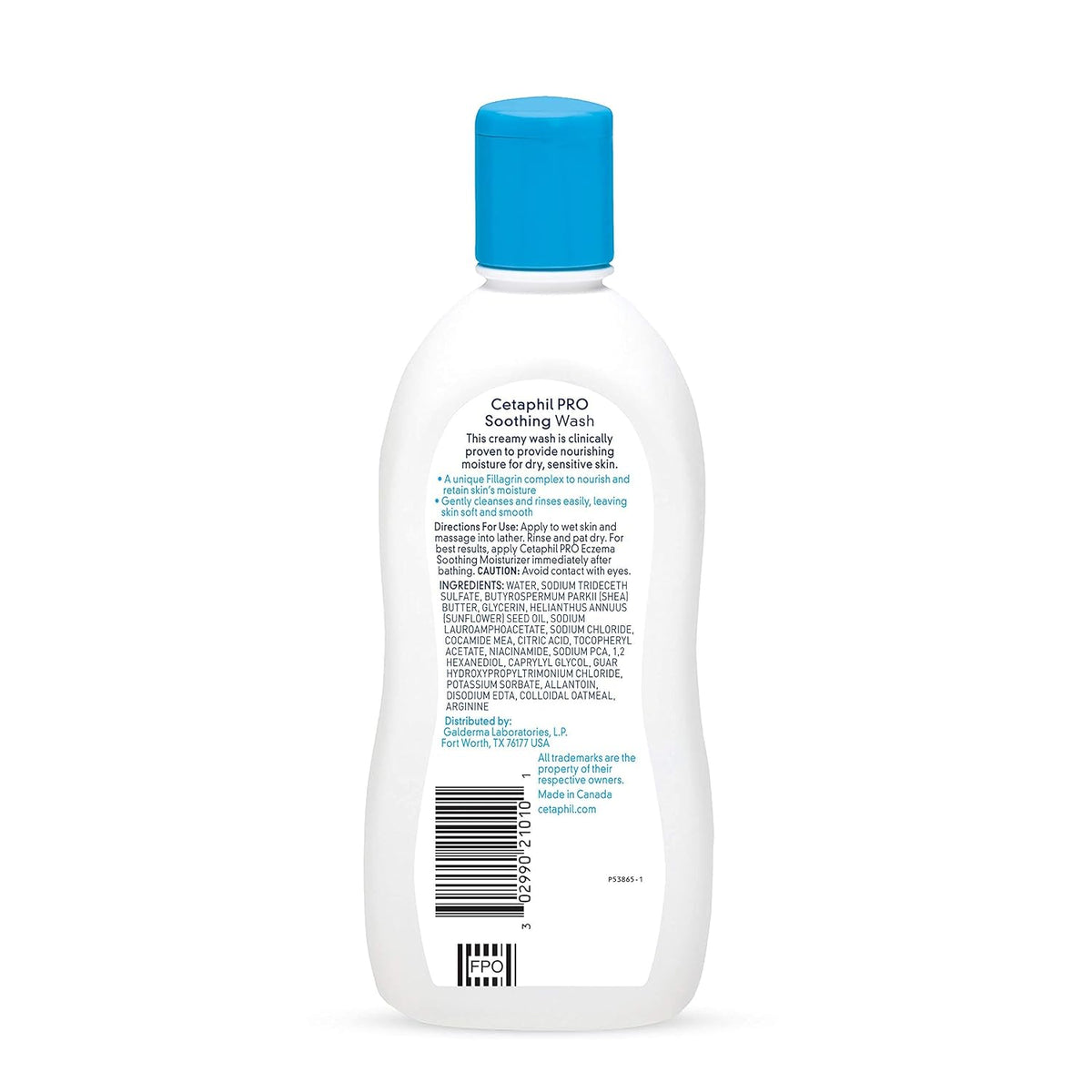 Cetaphil Restoraderm Eczema Body Wash, Soothing, Hypoallergenic, 10oz, 3ct | Hypoallergenic, Soap & Paraben Free, Soothes Dry Itchy Sensitive Skin, Dermatologist Recommended, NEA Endorsed, 3-Pack Value
