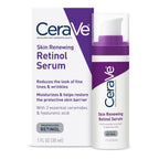 CeraVe Retinol Serum for Face with Niacinamide & Hyaluronic Acid, 1 oz | Skin Care, Brightening Serum, Anti Aging, Smooths Fine Lines and Wrinkles, Ceramides, Fragrance Free, Non-Comedogenic, Gentle