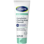 Cetaphil Gentle Clear BPO Acne Face Wash, Soothing, Sensitive Skin, 4.2 fl oz