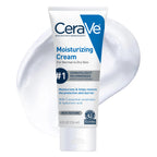 CeraVe Moisturizing Cream, Face Moisturizer & Body Cream, Skin care, 19oz | Hyaluronic Acid For Instant Hydration, Skin Barrier Repair, Ceramide Moisturizer, Fragrance Free, Non-Comedogenic, Daily Use
