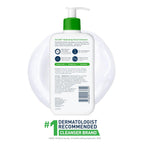 CeraVe Hydrating Cleanser with Hyaluronic Acid, Face Wash for Dry Skin,19oz | Skin Care For Men and Women, Daily Cleanser & Makeup Remover with Glycerin & Ceramides, National Eczema Association Certified