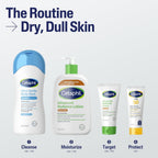 Cetaphil Advanced Radiance Body Lotion, Dry, Sensitive Skin, 16 oz, 2 ct | Body Lotion For Dry Skin, Fragrance Free, Hypoallergenic, Non-Comedogenic, Shea Butter, 2-Pack, Dermatologist Recommended