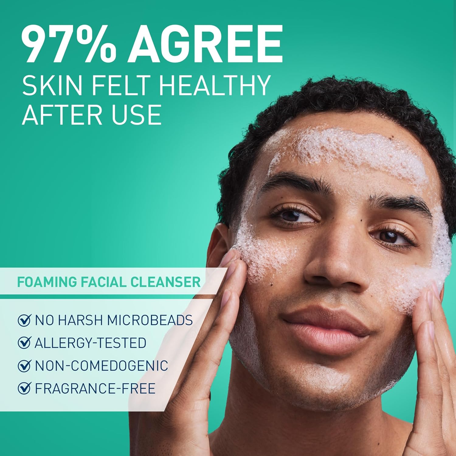 CeraVe Foaming Facial Cleanser, Face Wash for Oily Skin, 19oz | Skin Care with Hyaluronic Acid & Niacinamide, Makeup Remover, Daily Face Wash For Men & Women, Fragrance Free, Oil Control