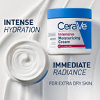 CeraVe Intensive Moisturizing Cream with Shea Butter for Dry Skin, 19oz | Skin Care, Instant Hydration, Body Care, Skin Barrier Repair, Body Cream, Fragrance Free, Extremely Dry Skin
