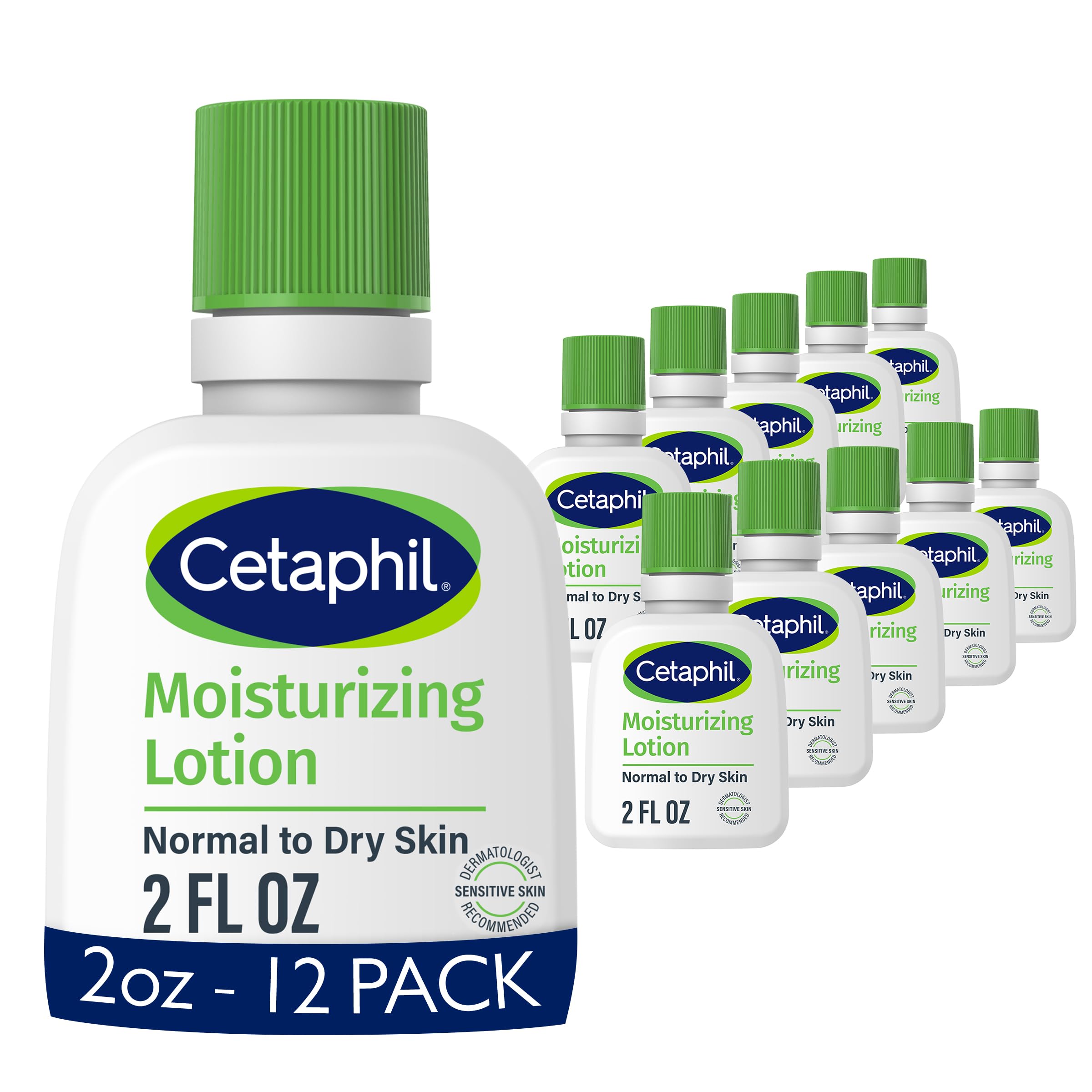 Cetaphil Moisturizing Face & Body Lotion, Sensitive Skin, 20oz | Fragrance-Free, Hypoallergenic, Non-Comedogenic, Hydrates Dry Sensitive Skin, Dermatologist Recommended, Large 20 Oz