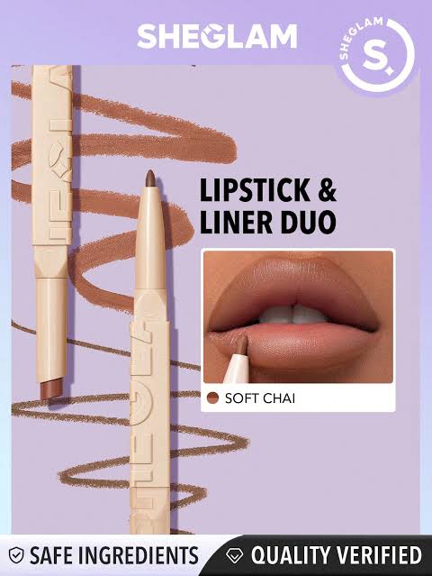 Sheglam GLAM 101 LIPSTICK & LINER DUO-