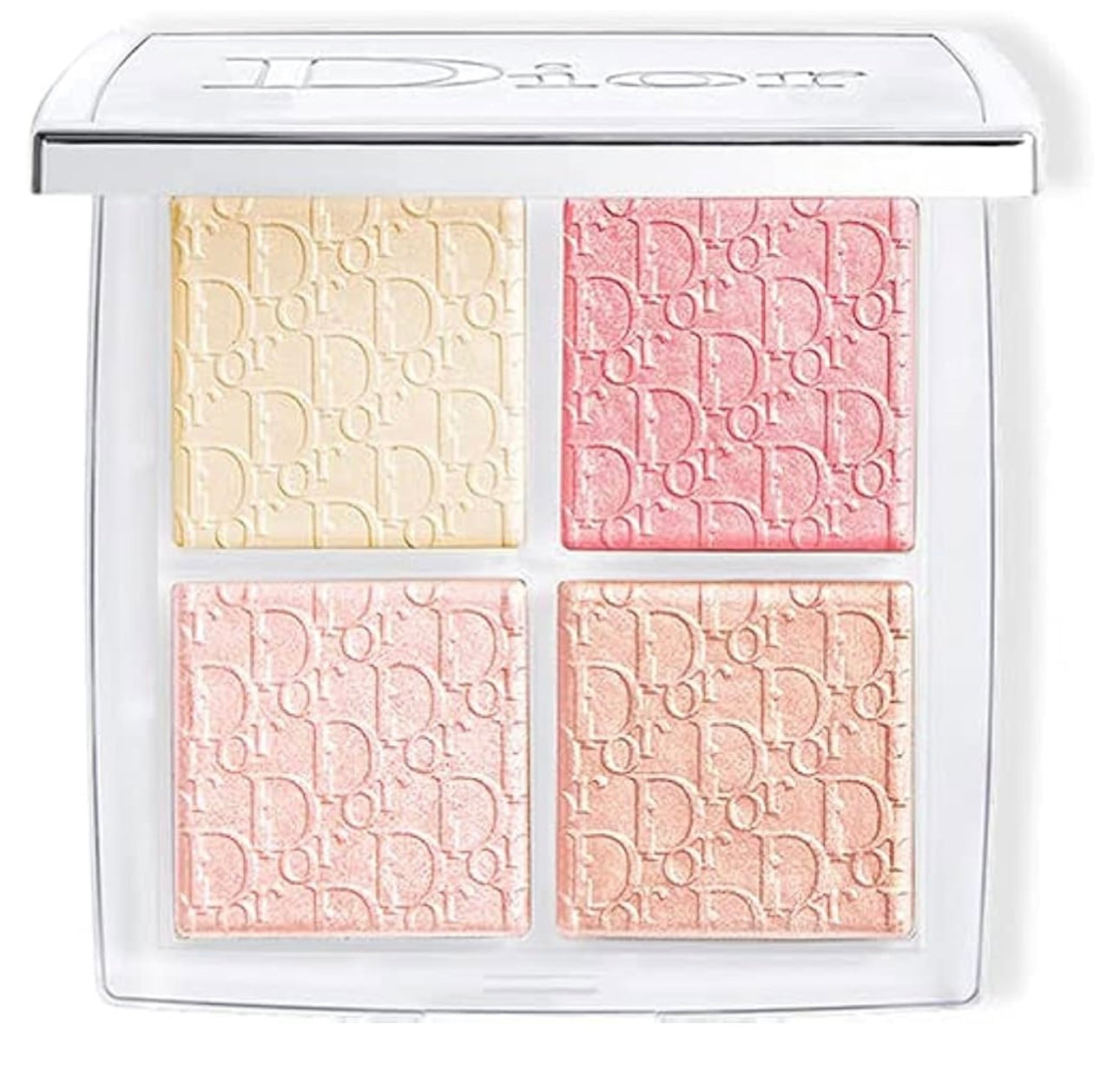 Dior BACKSTAGE Glow Face Palette - Highlighter & Blush, close-up of shades, 8 of 8.