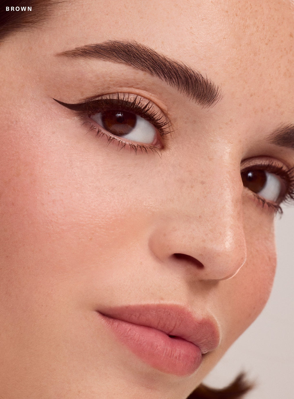 rare beauty Perfect Strokes Matte Liquid Liner - Brown