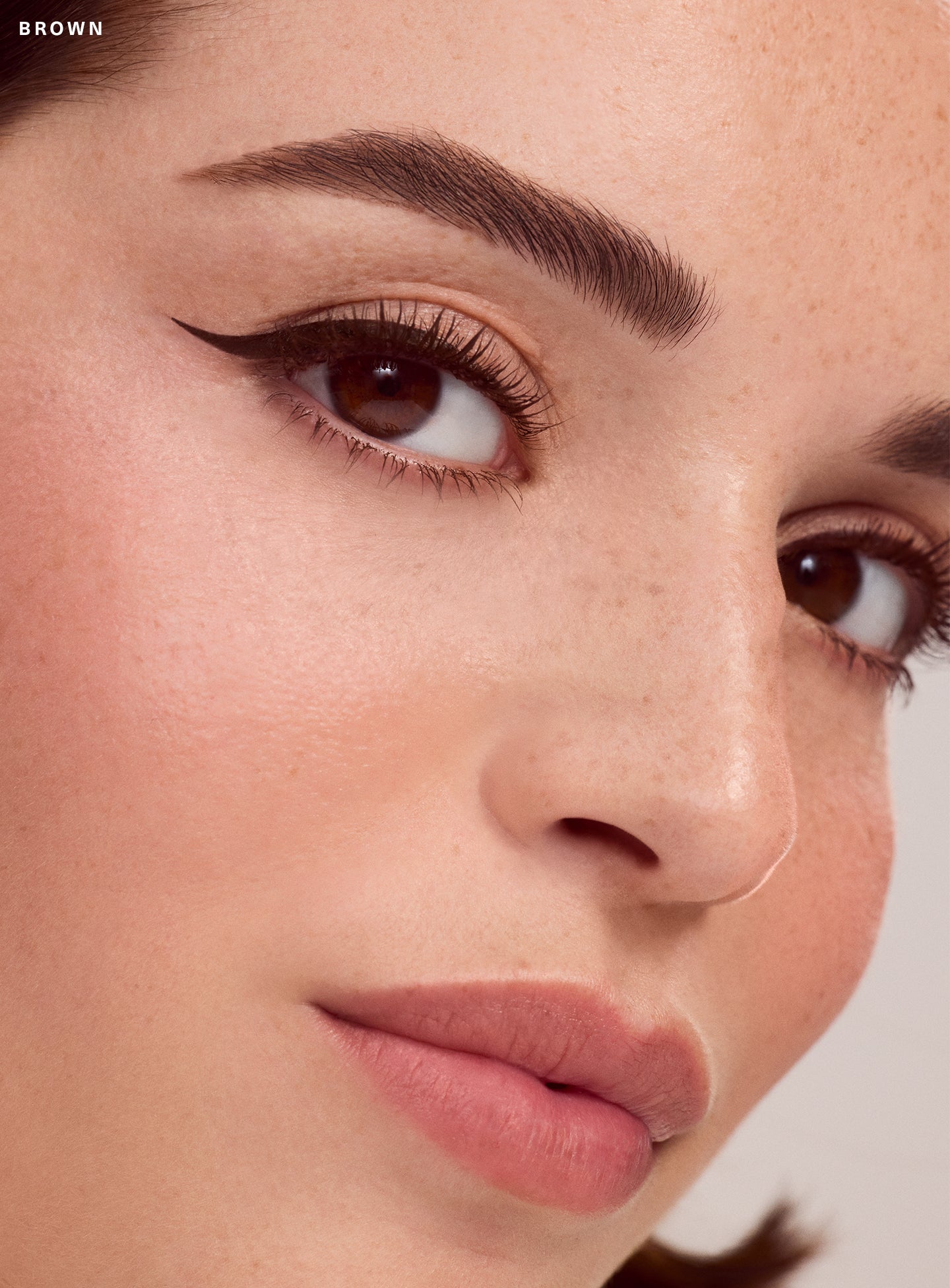 rare beauty Perfect Strokes Matte Liquid Liner - Brown