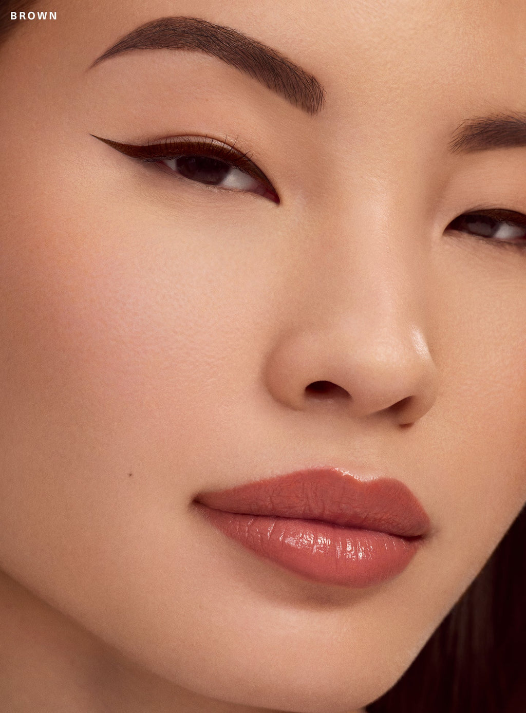 rare beauty Perfect Strokes Matte Liquid Liner - Brown