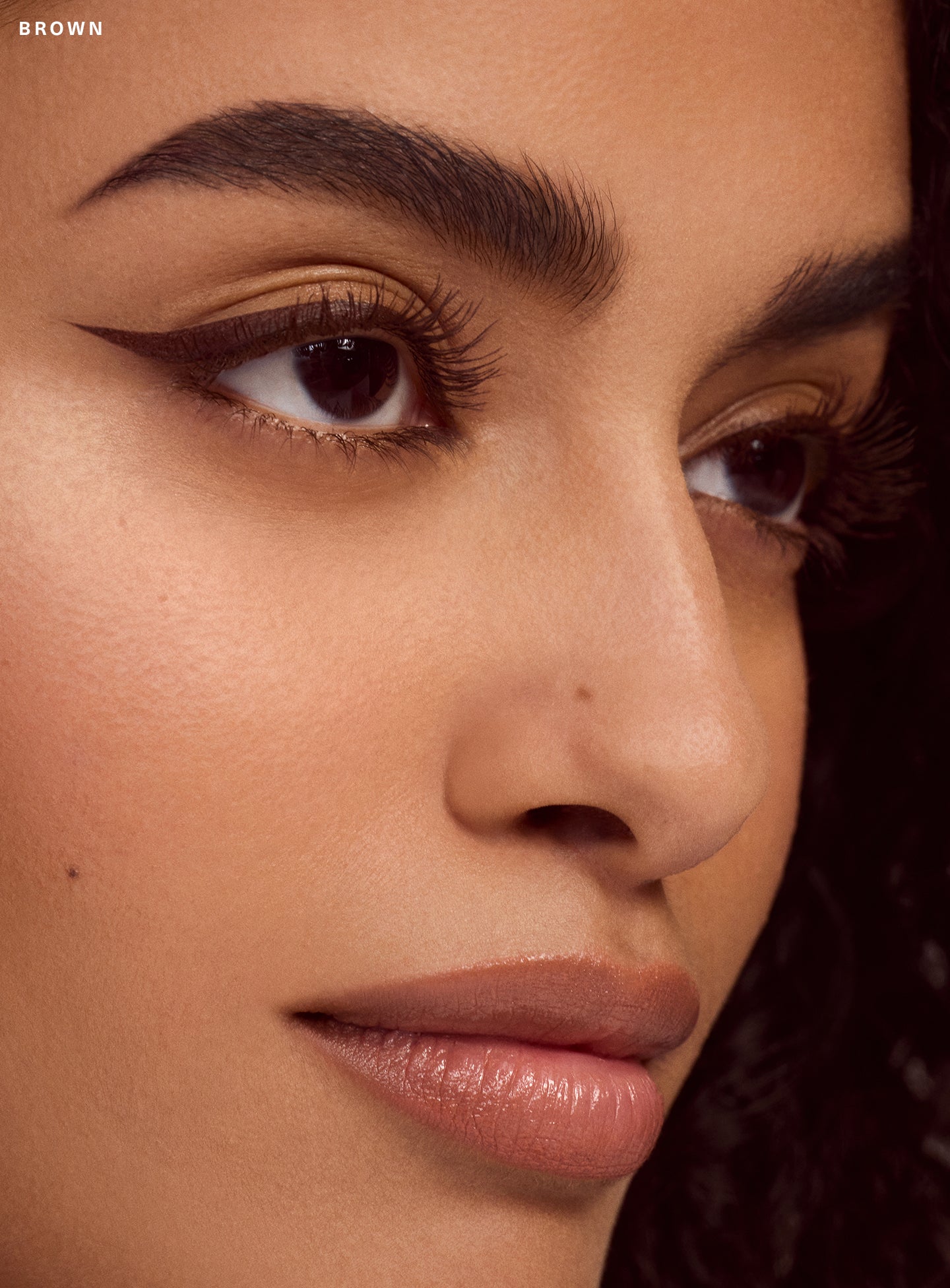 rare beauty Perfect Strokes Matte Liquid Liner - Brown