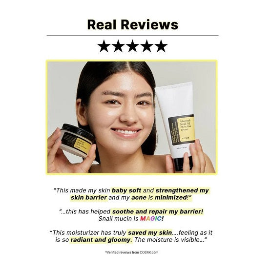 COSRX - Advanced Snail 92 All In One Cream Tube - 100g - Image 4