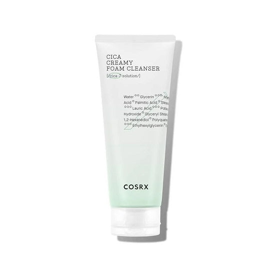 COSRX - Pure Fit Cica Creamy Foam Cleanser - 150ML - Image 1
