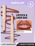 Sheglam GLAM 101 LIPSTICK & LINER DUO-