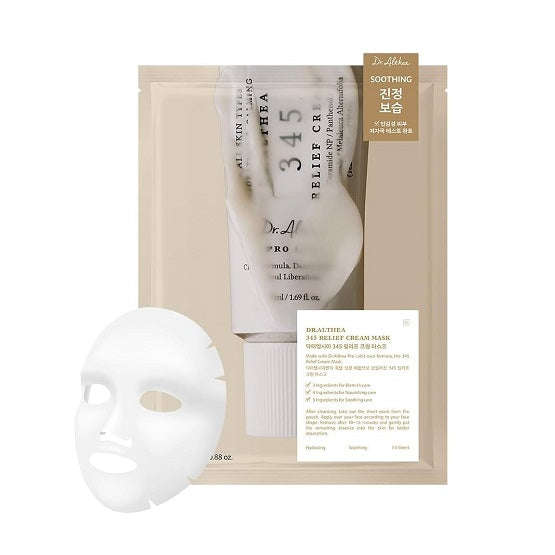 DR. ALTHEA - 345 Relief Cream Mask - 1 Mask - Image 1
