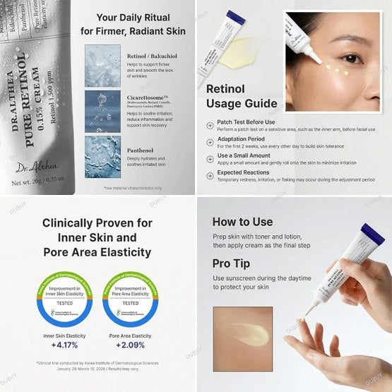 Dr. Althea - Pure Retinol 0.15% Cream - 20g - Image 4