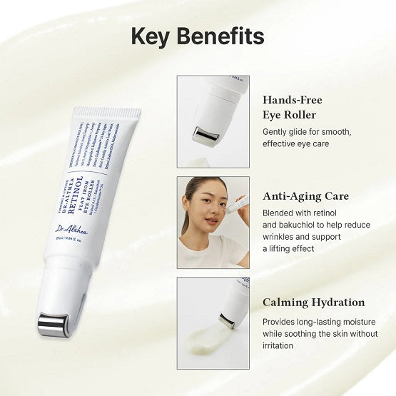 Dr. Althea - Retinol Flat Iron Eye Roller - 25ml - Image 2