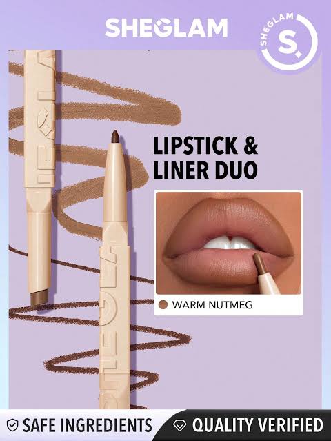 Sheglam GLAM 101 LIPSTICK & LINER DUO-