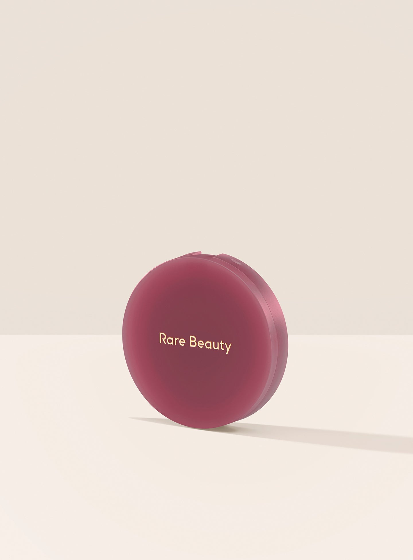 Truth| A closed container of Rare Beauty's Soft Pinch Matte Bouncy Blush in the shade Truth.