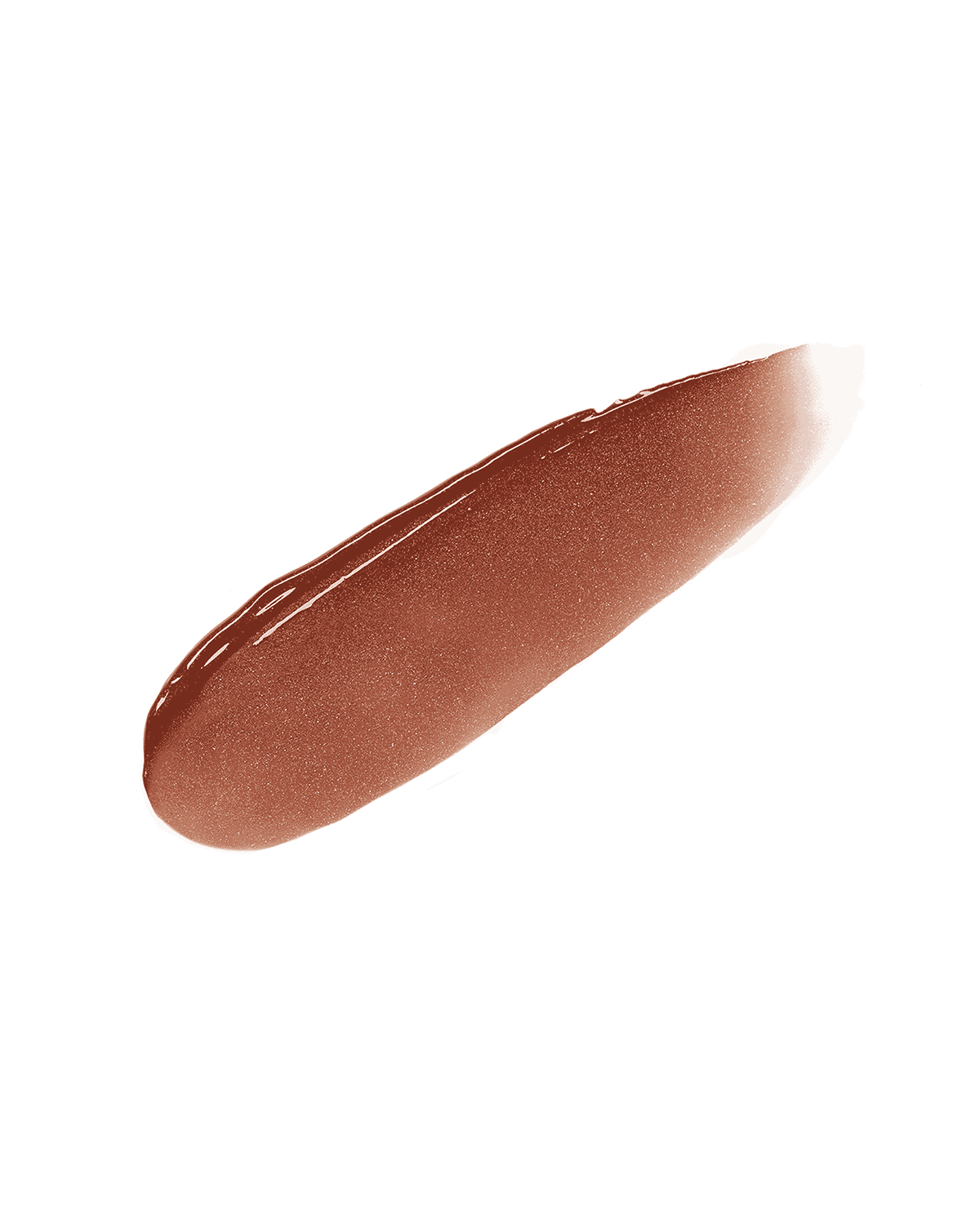 Slip Shine Sheer Shiny Lipstick smear shown in shade Bubblerum