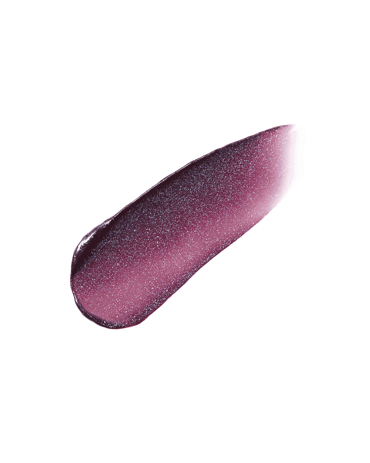 Slip Shine Sheer Shiny Lipstick smear shown in shade Vamps Who Brunch