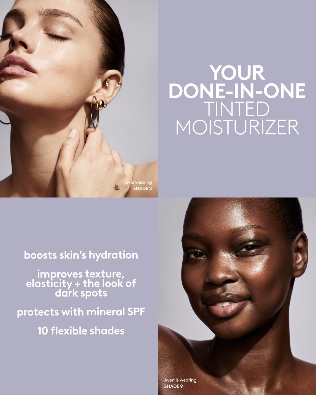 Hydra Vizor Huez Tinted Moisturizer Broad Spectrum Mineral SPF 30 Sunscreen Refill — 4