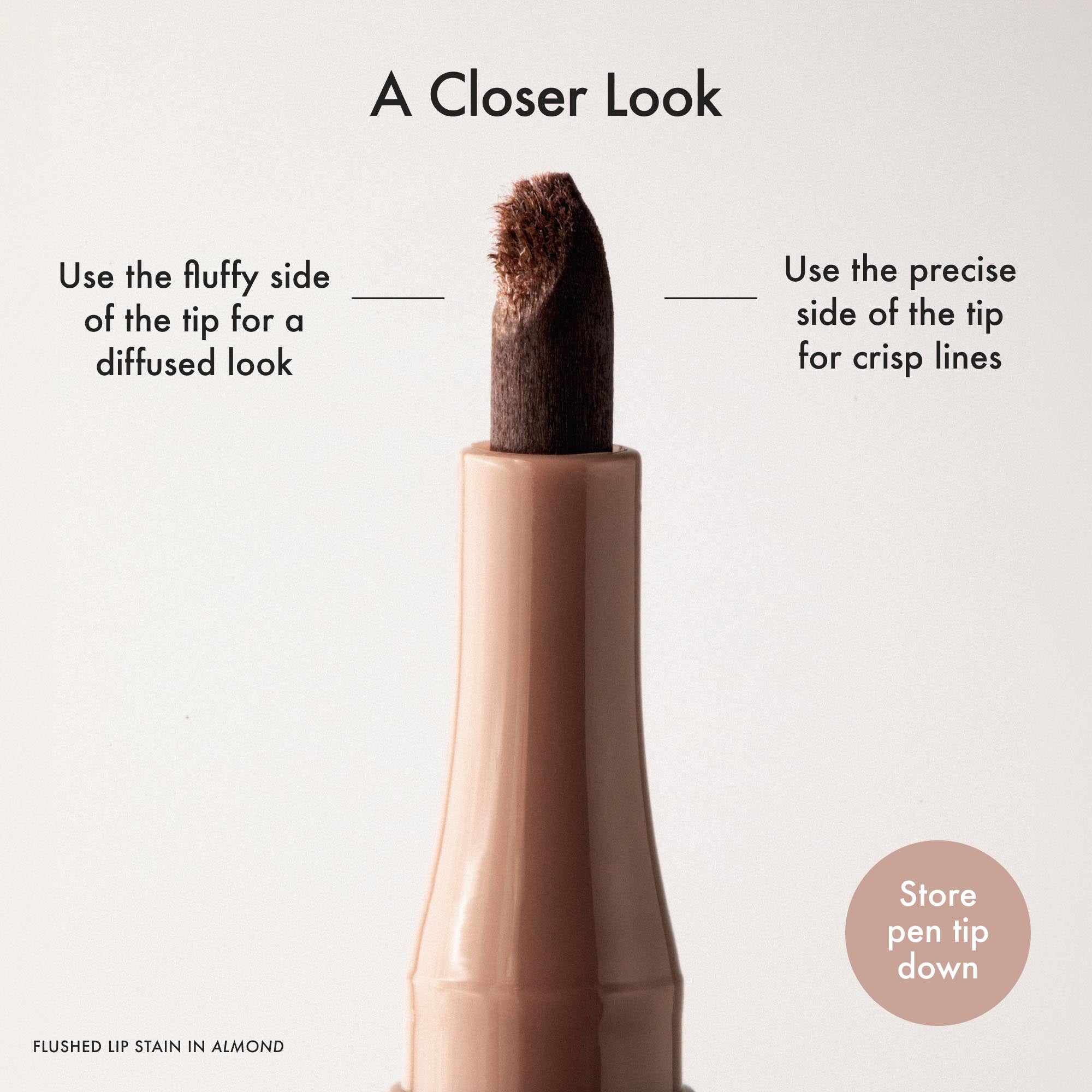 summer friday- Flushed Lip Stain Almond
