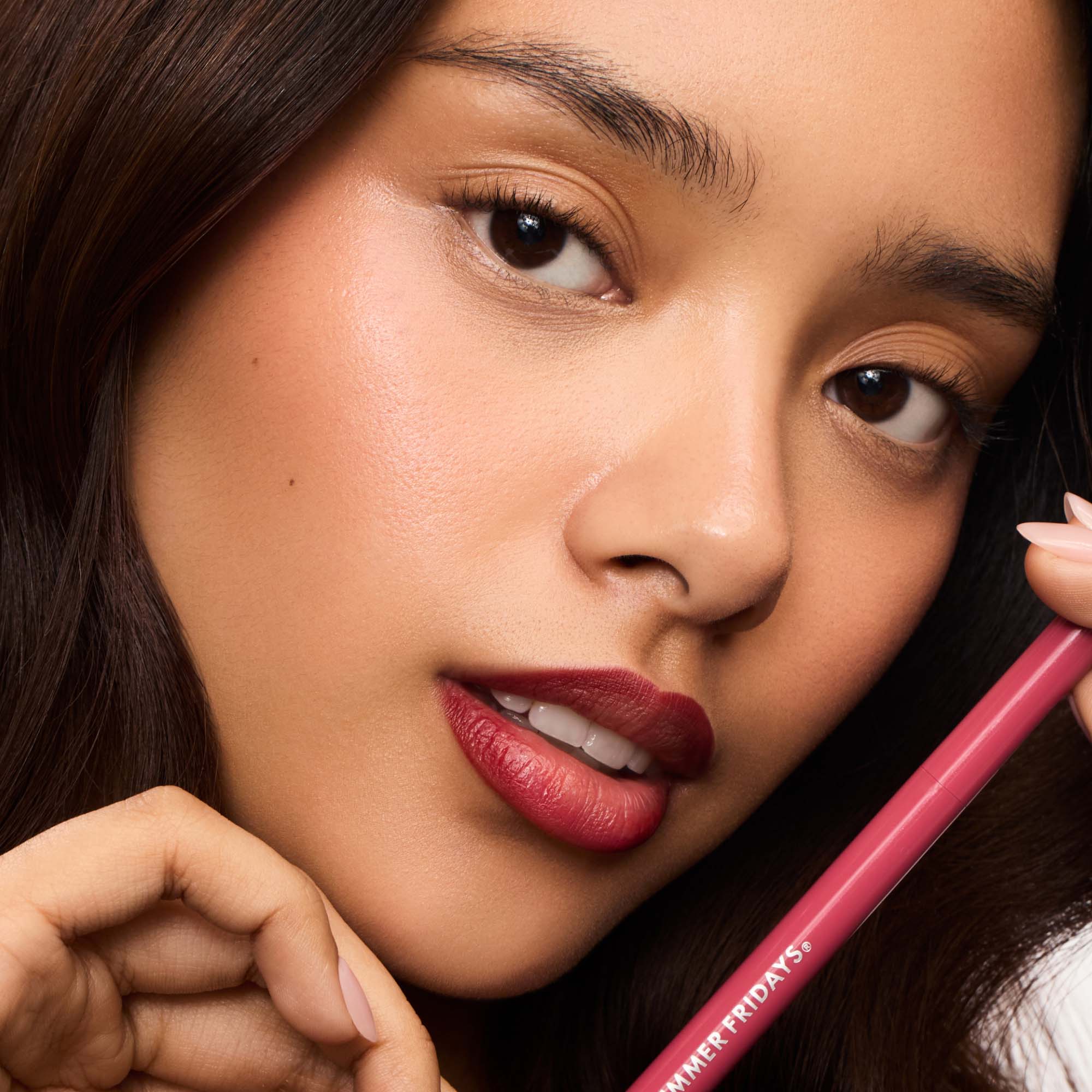 summer friday- Flushed Lip Stain Maple
