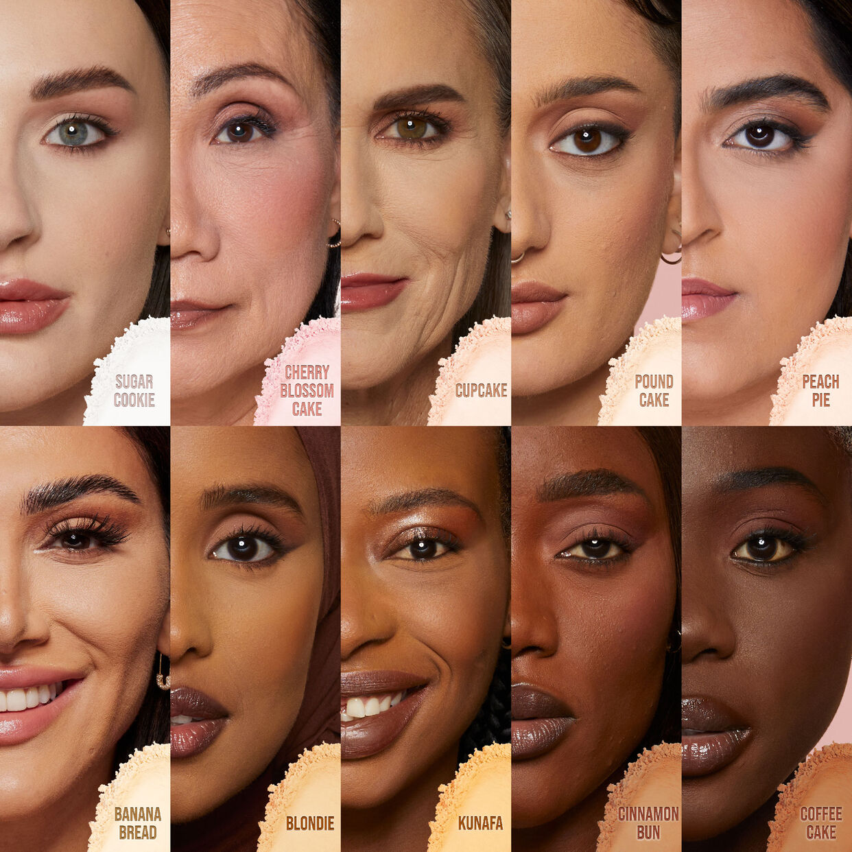 Flawless finish loose setting powder, 20g. Easy Bake for long-lasting makeup. Image 4 of 13.