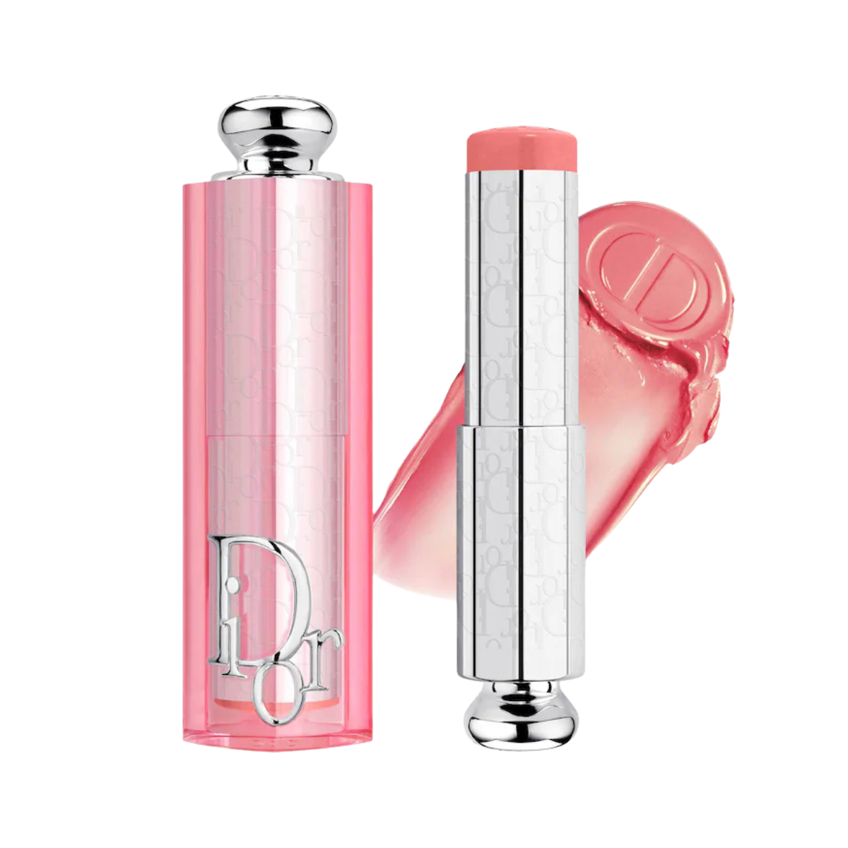 DIOR Rosy Glow Blush Stick, radiant pink cheek color, lifestyle shot.