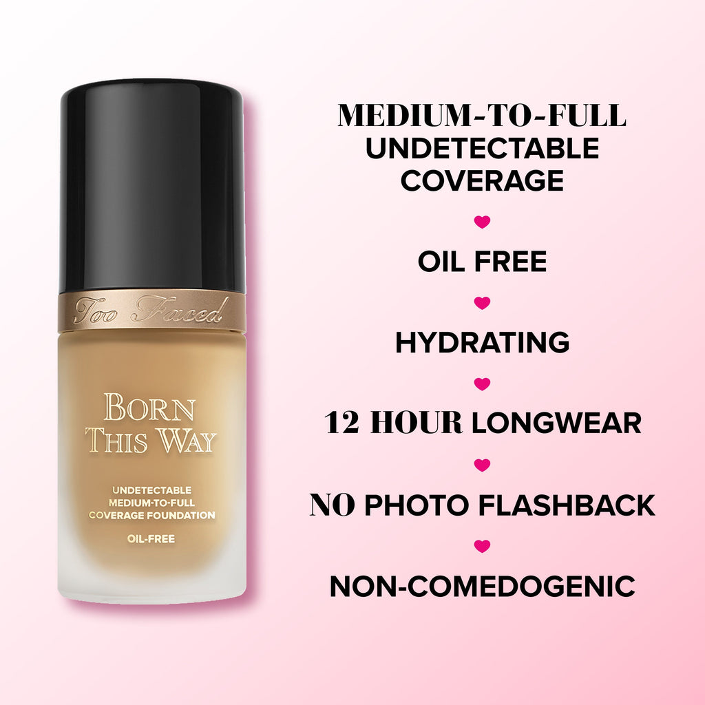 TOO FACED Born This Way Flawless Coverage Natural Finish Foundation 30.0 mL - Image 5