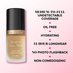 TOO FACED Born This Way Flawless Coverage Natural Finish Foundation 30.0 mL - Image 5