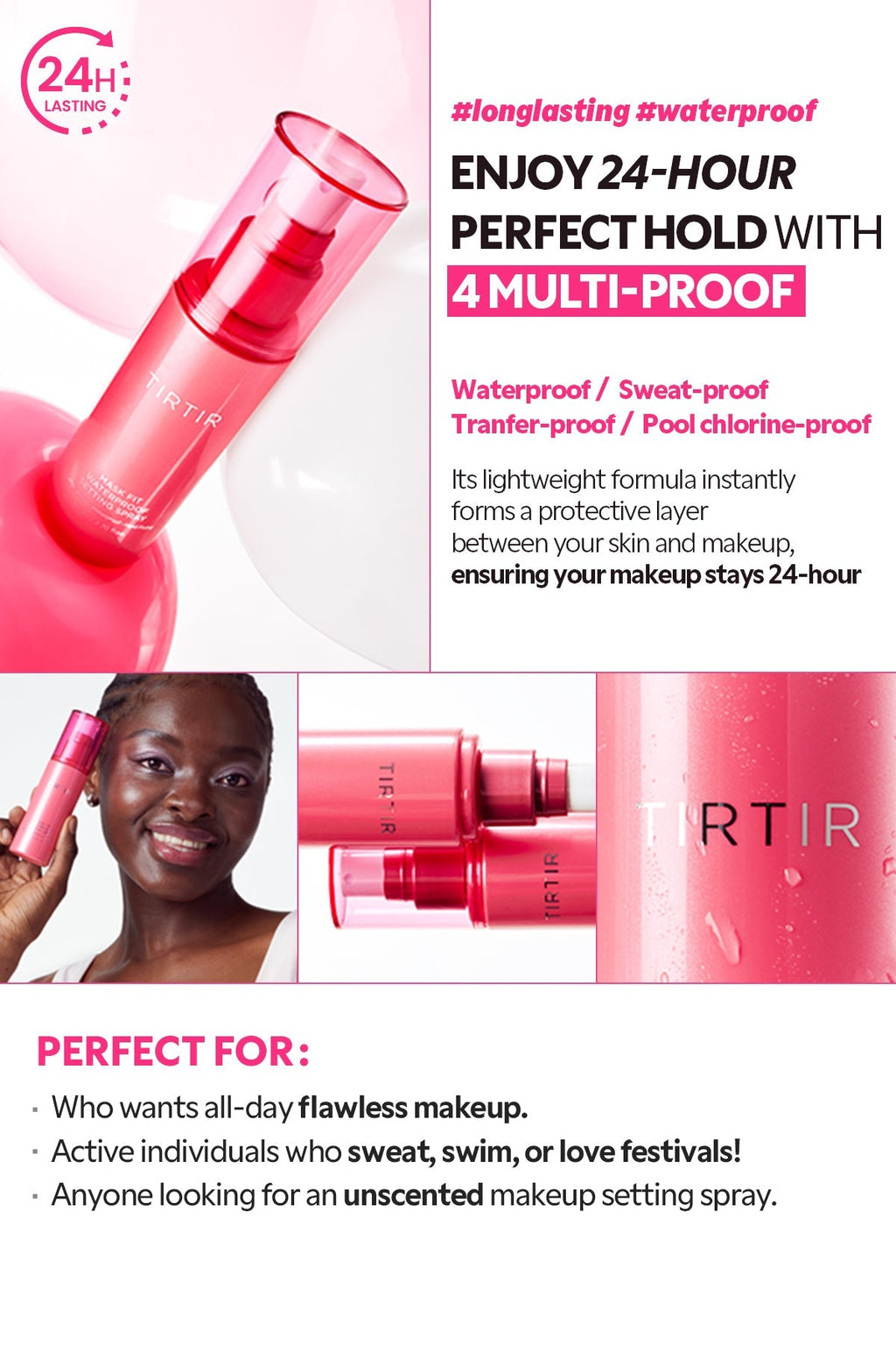 TIRTIR MASK FIT WATERPROOF SETTING SPRAY - Image 10