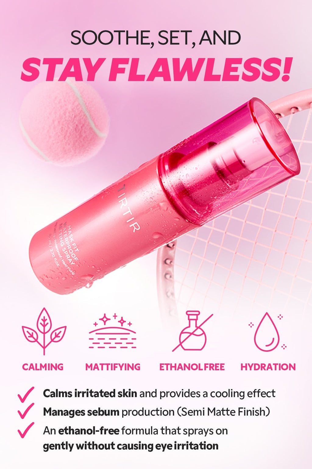 TIRTIR MASK FIT WATERPROOF SETTING SPRAY - Image 11
