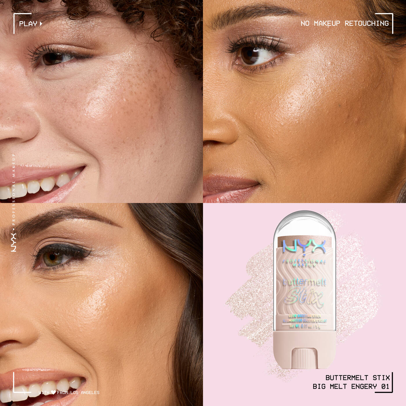 NYX BUTTERMELT GLOW BOOSTING HIGHLIGHTER STIX - Image 2
