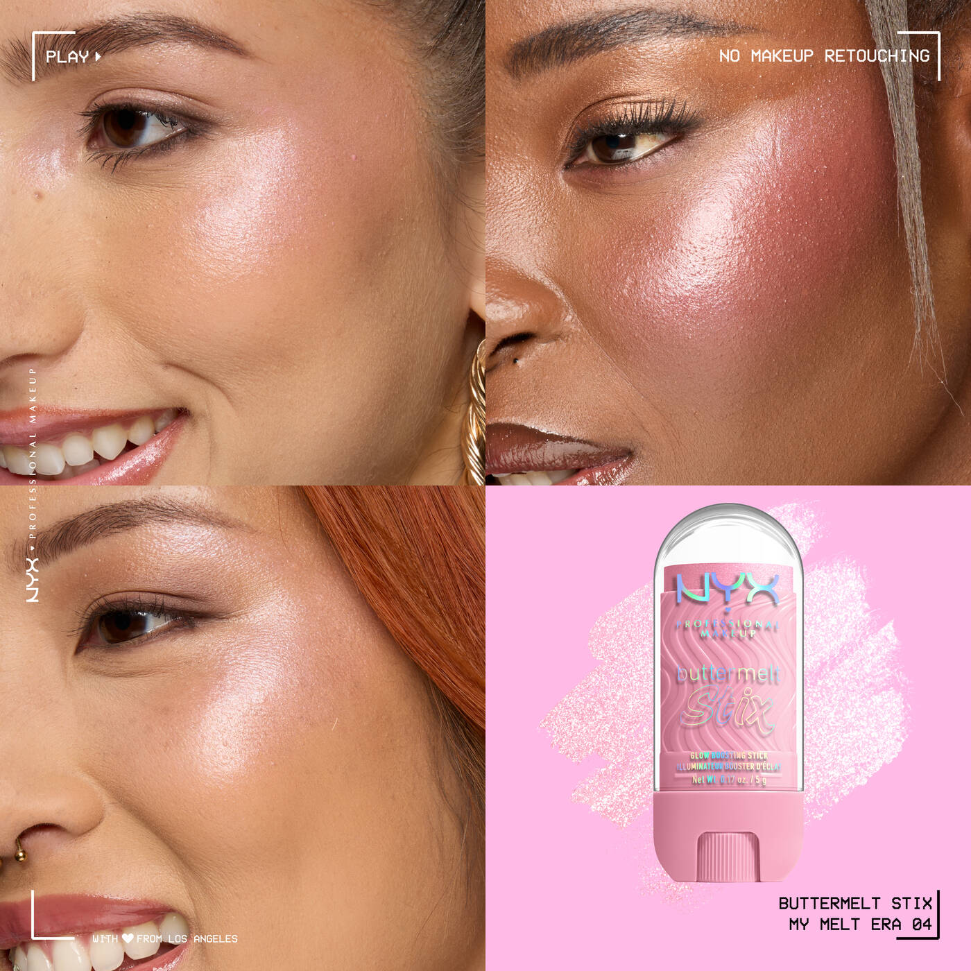 NYX BUTTERMELT GLOW BOOSTING HIGHLIGHTER STIX - Image 5