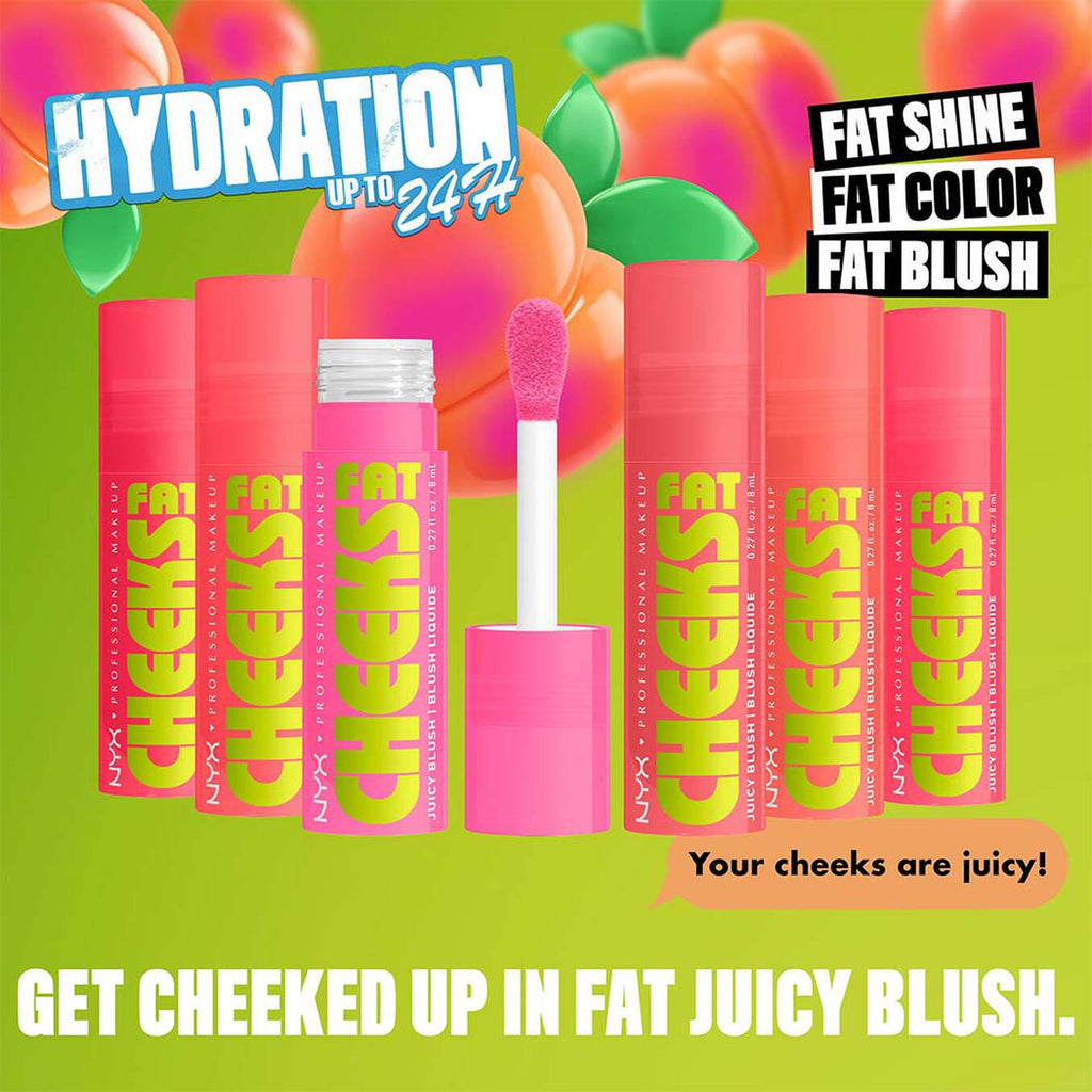 NYX FAT CHEEKS JUICY BLUSH - Image 15